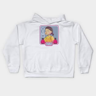 Squid Game Doll Kids Hoodie